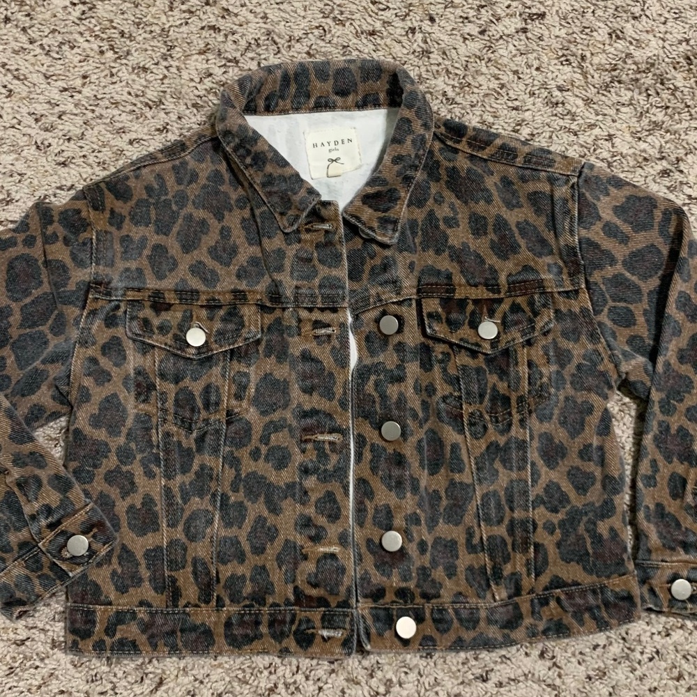 Hayden leopard jacket 7/8